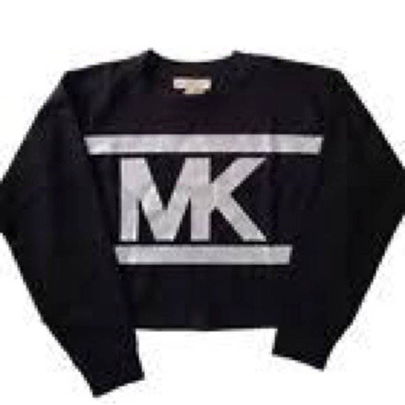 Michael Kors Crop tee Medium NWT - Picture 1 of 6